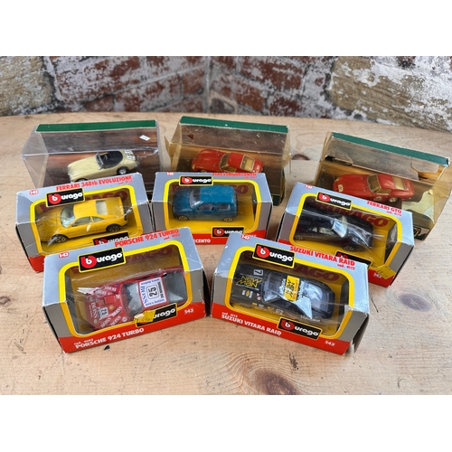 236 - Boxed Vintage Burago Diecast Cars etc.