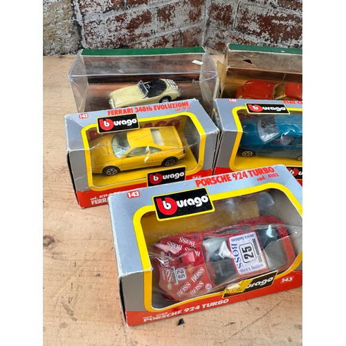 236 - Boxed Vintage Burago Diecast Cars etc.