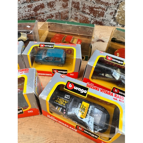 236 - Boxed Vintage Burago Diecast Cars etc.