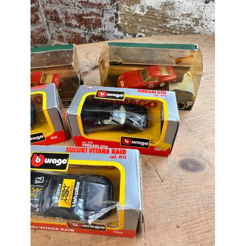 236 - Boxed Vintage Burago Diecast Cars etc.