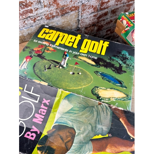 239 - Three Sets of Carpet Golf Games
