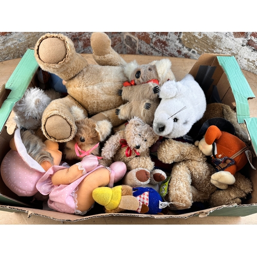 240 - Box of Vintage Teddy Bears etc.