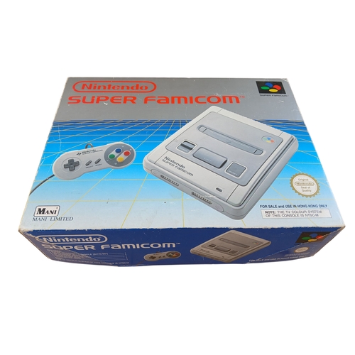 356 - Boxed Nintendo Super Famicom (Hong Kong) Video Game Console