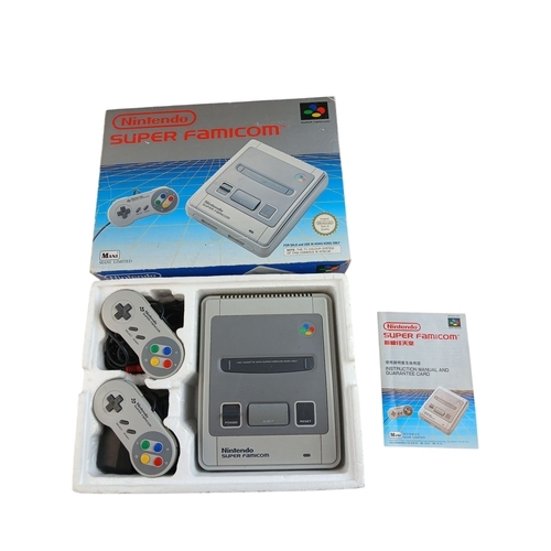 356 - Boxed Nintendo Super Famicom (Hong Kong) Video Game Console