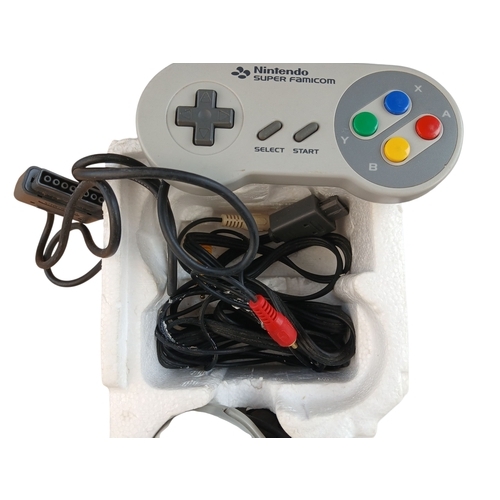 356 - Boxed Nintendo Super Famicom (Hong Kong) Video Game Console