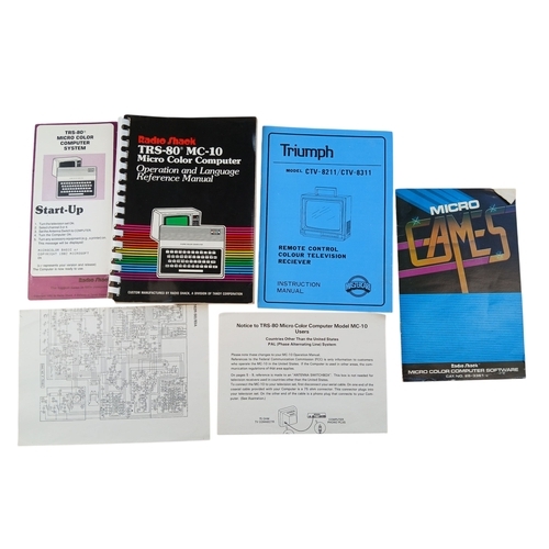 358 - Radio Shack TRS-80 Micro Color Computer with Micro Games Cassette