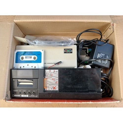 358 - Radio Shack TRS-80 Micro Color Computer with Micro Games Cassette