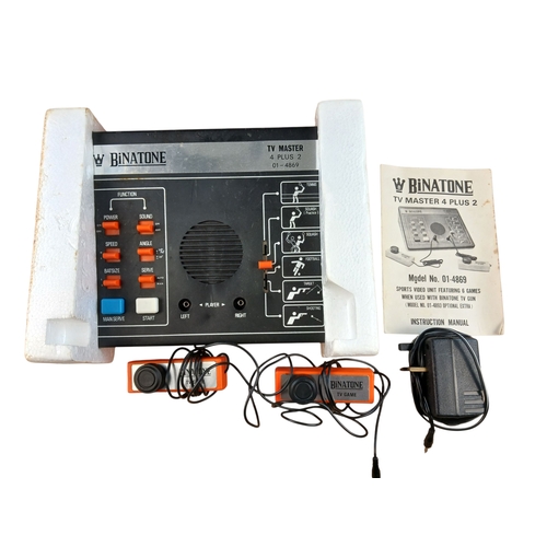 360 - Binatone TV Master 4 + 2 Black and White TV Game Console