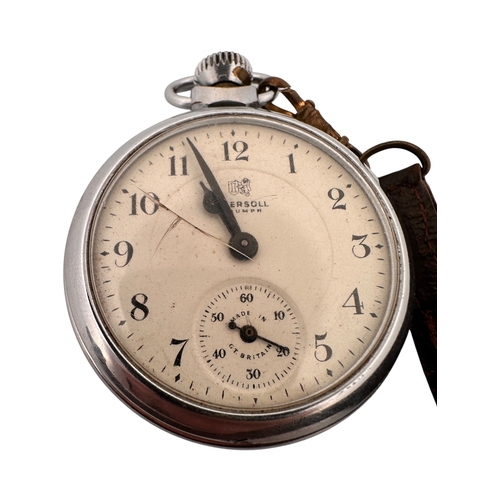 174 - Ingersoll Triumph Pocket Watch. as found.