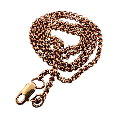 42 - Nine Carat Gold Neck Chain. Hallmarked. 18