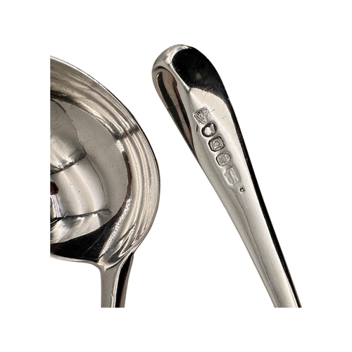 113 - Pair of George III Hallmarked Silver Ladles. London 1799. 107g