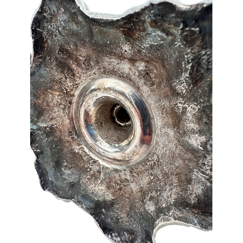 110 - Four George II Solid Silver Candlesticks Approximately 9