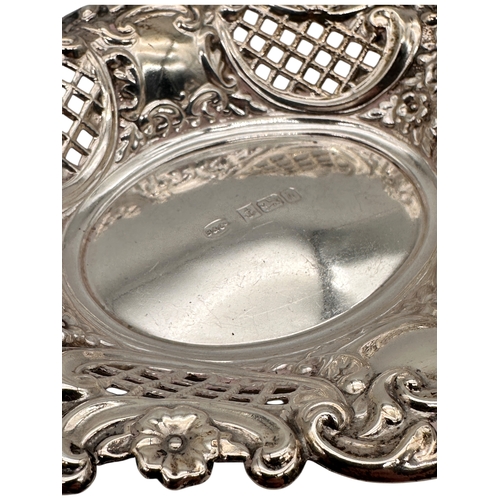 79 - Hallmarked Silver Trinket Dish, Birmingham 1987. 83g