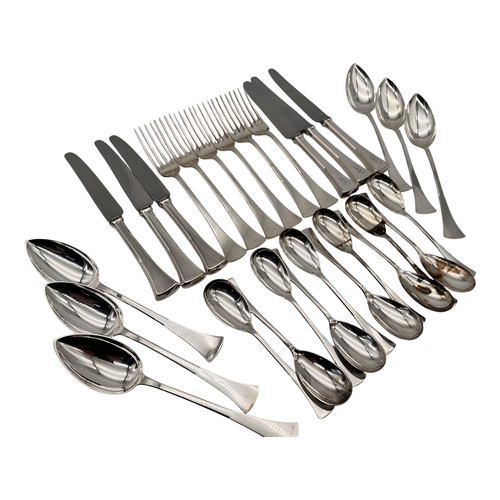91 - Set of Austrian 800 Silver Cutlery. 1310g without Knives