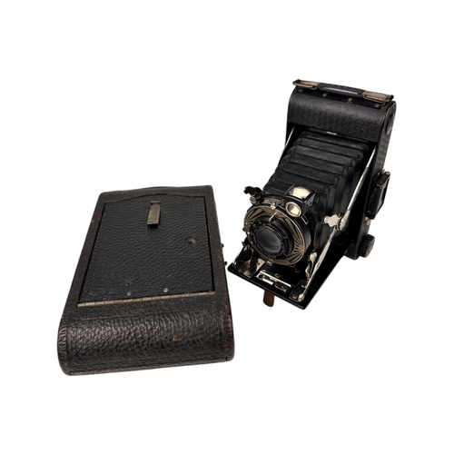 Two Vintage Bellows Style Cameras