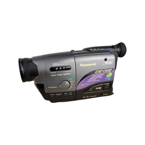 Three Vintage Camcorders, Mini VHS & Digital