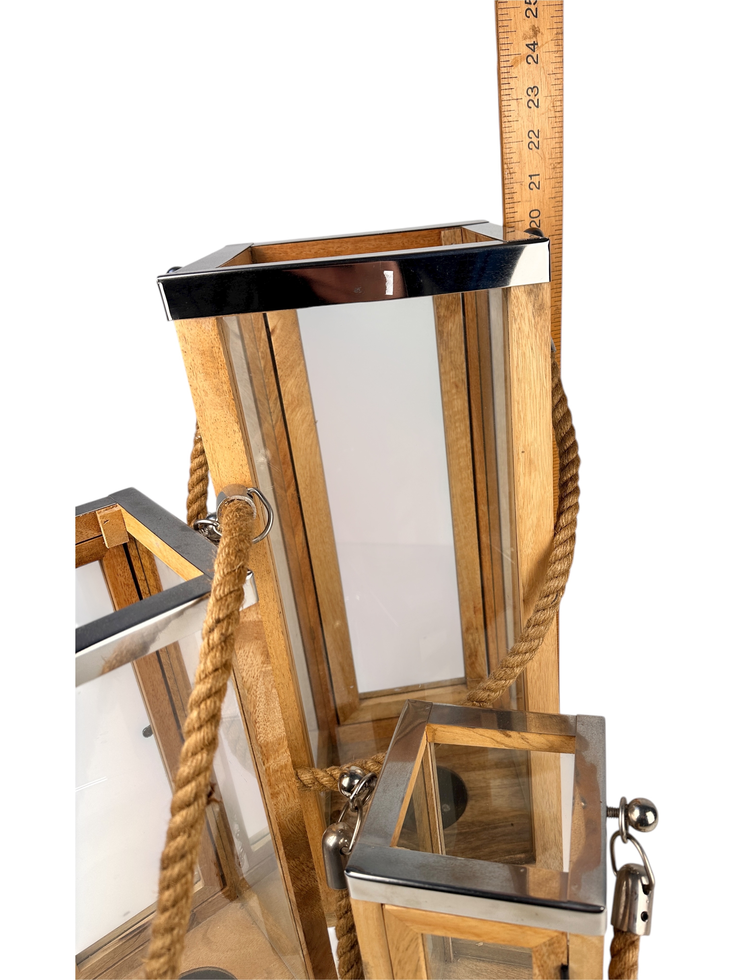 Trio of Modern Candle Holders