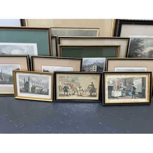 Very Large Collection of Antique Plates and Etchings