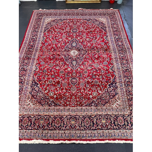 Large Kashan Style Rug 4m x 2.9m