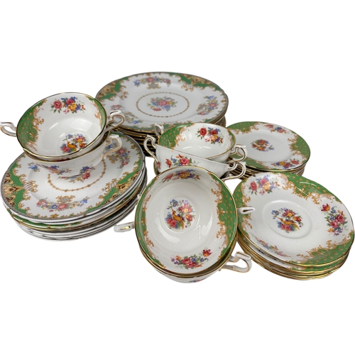 Matched set of Dinner Service Items. Shelley 'Sheraton' Pattern and ...
