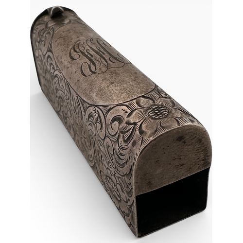 157 - Sterling Silver Wax Seal Case. 17.38g