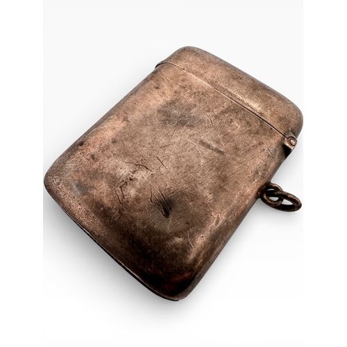 167 - Large Hallmarked Silver Vesta Case, Birmingham 1908. 56.83g