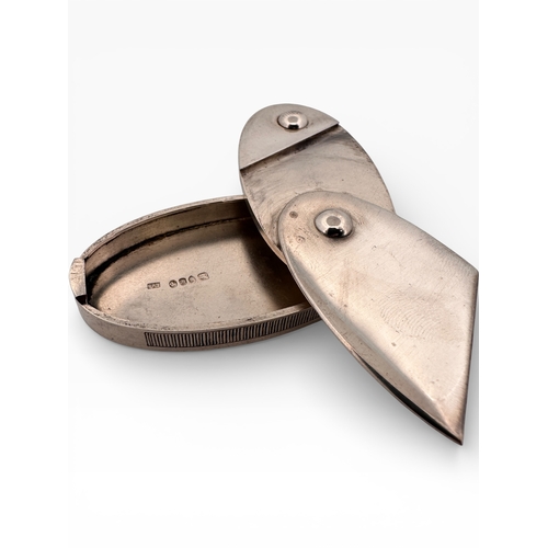 177 - Novelty Silver Trick Vesta Case. London 1873 by  Edward H Stockwell. 47.65g