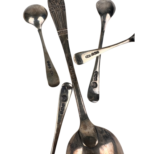 144 - Hallmarked Silver Spoons. 39.28g