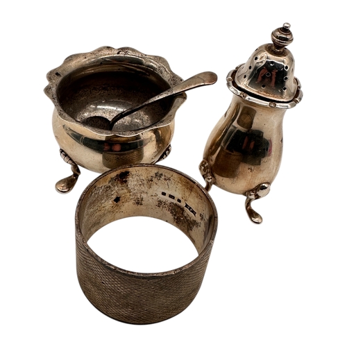 135 - Group of Silver Items. 126g