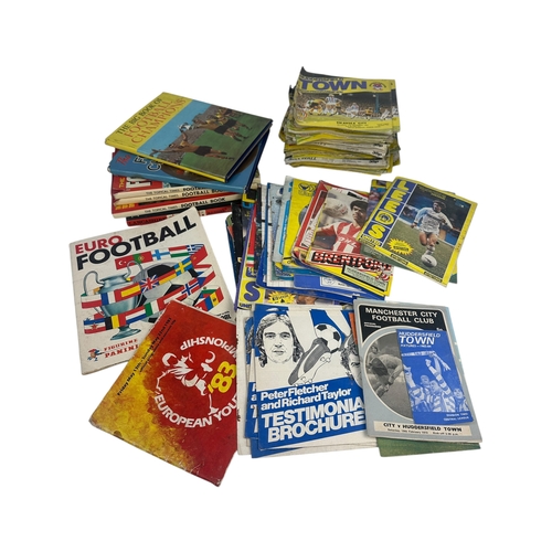 687 - Vintgae Football Annuals, Sticker Book and Programmes