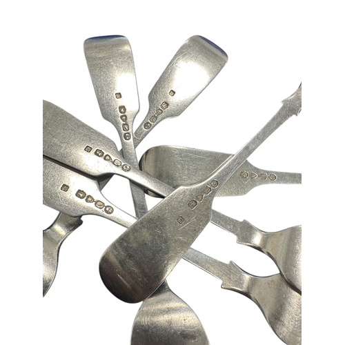 212 - Set of Six Hallmarked Silver Forks. London 1876. 432.1g