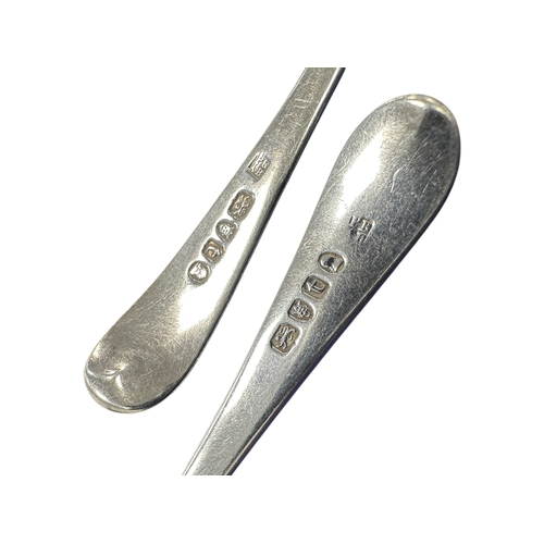 222 - Pair of Hallmarked Georgian Silver Ladles. London 1794 by Peter & Ann Bateman. 79.3g