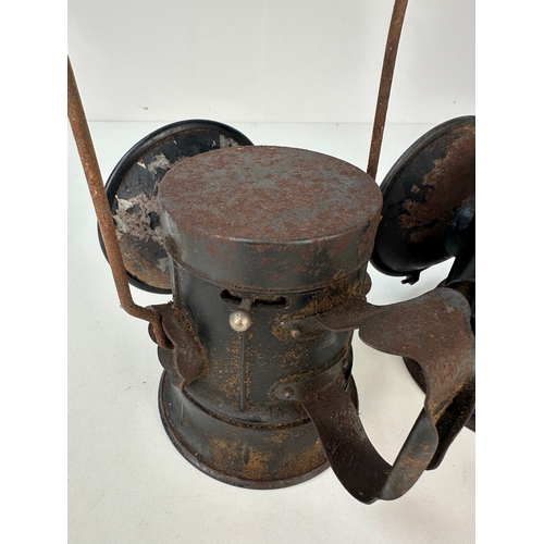 378 - Pair of Vintage Battery Operated Railway Lanterns by Stadium England