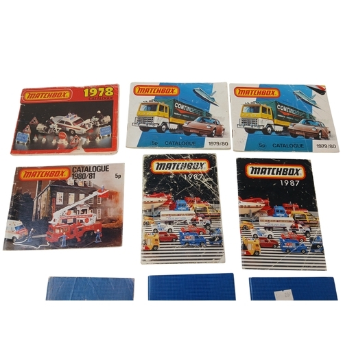 571 - Quantity of Mostly 1970s and 1980s Diecast Catalogues including Matchbox with Group of Brooke Bond P... 