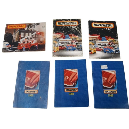 571 - Quantity of Mostly 1970s and 1980s Diecast Catalogues including Matchbox with Group of Brooke Bond P... 