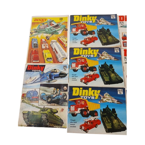 572 - Quantity of Mostly 1970s and 1980s Diecast Catalogues including Corgi and Dinky – some duplicates
