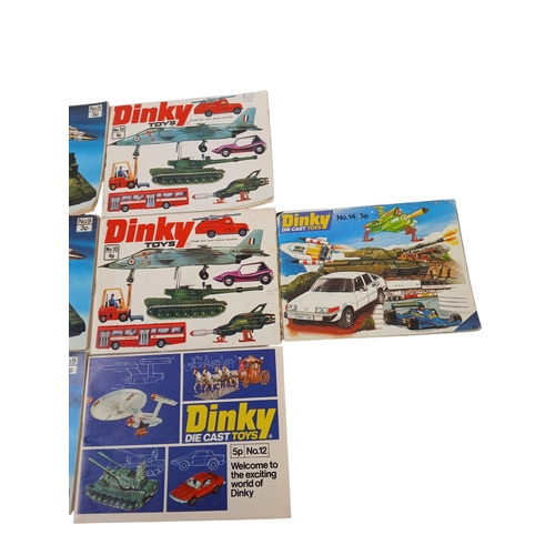 572 - Quantity of Mostly 1970s and 1980s Diecast Catalogues including Corgi and Dinky – some duplicates