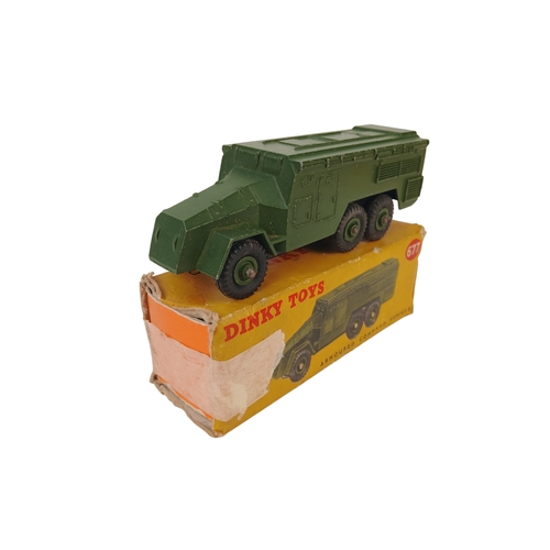 562 - Group of 5 Boxed Dinky Toys Military Vehicles including 621 3-Ton Army Wagon, 643 Army Water Tanker,... 