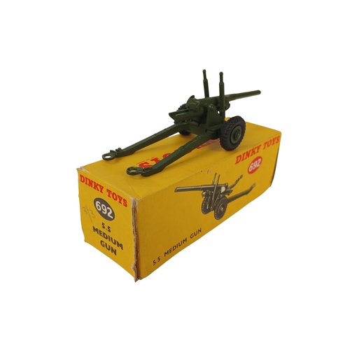 562 - Group of 5 Boxed Dinky Toys Military Vehicles including 621 3-Ton Army Wagon, 643 Army Water Tanker,... 