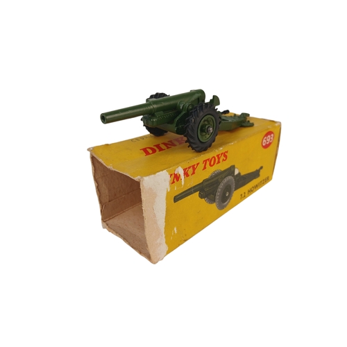 562 - Group of 5 Boxed Dinky Toys Military Vehicles including 621 3-Ton Army Wagon, 643 Army Water Tanker,... 