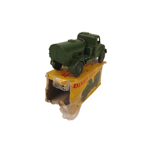 562 - Group of 5 Boxed Dinky Toys Military Vehicles including 621 3-Ton Army Wagon, 643 Army Water Tanker,... 