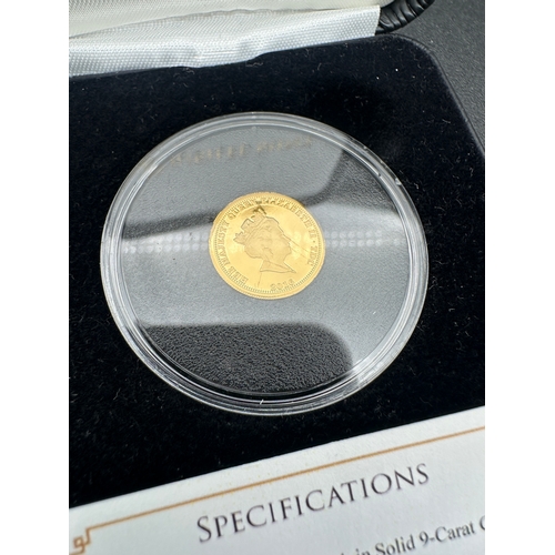 197 - 1g Nine Carat Gold Proof Like Crown