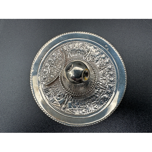 228 - 925 Silver Miniature Sombrero. 20.41g