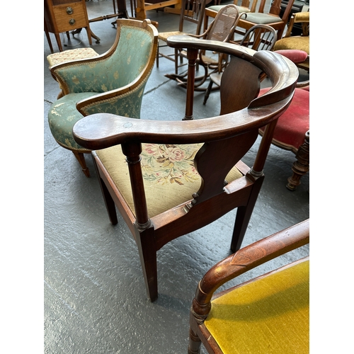 31 - Edwardian Corner Chair...