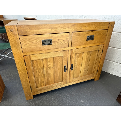 112 - Solid Oak Sideboard/Dresser Base - 109 x 50 x 86cm...
