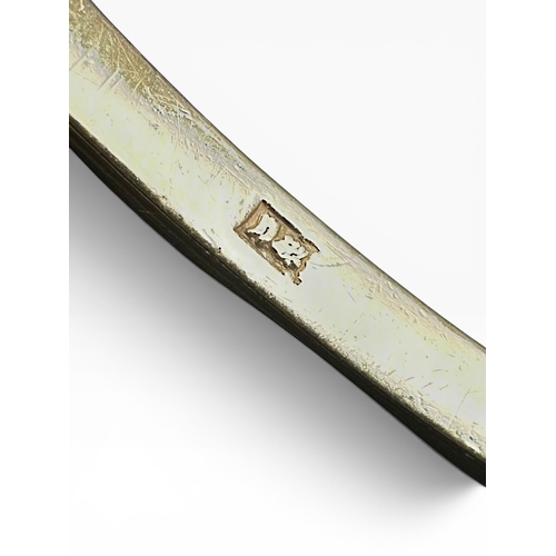 16 - Yellow Metal Bangle - Tests as High Carat Gold. Soft and Heavy. 15.13g - Asian Purity Stamp...