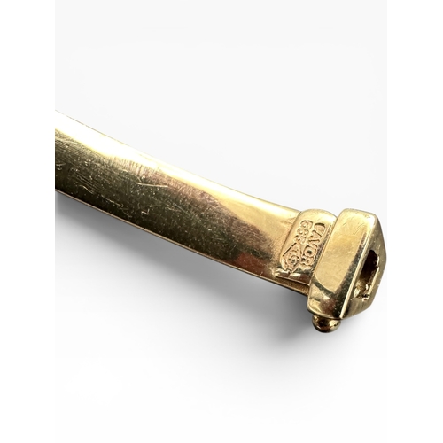 19 - Fourteen Carat Gold Bangle 8.92g...