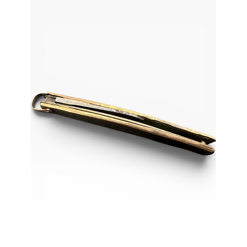 18 - Unmarked Gold Covered Small Penknife...