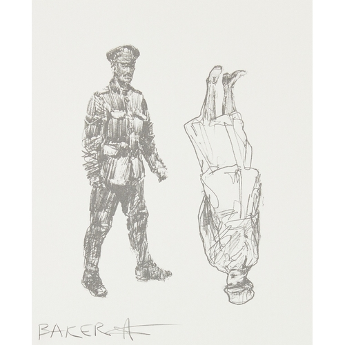 1289 - Charming Baker,
British b.1964-

Soldier and Nurse; So It Goes...;

(i) screenprint on paper, signed... 