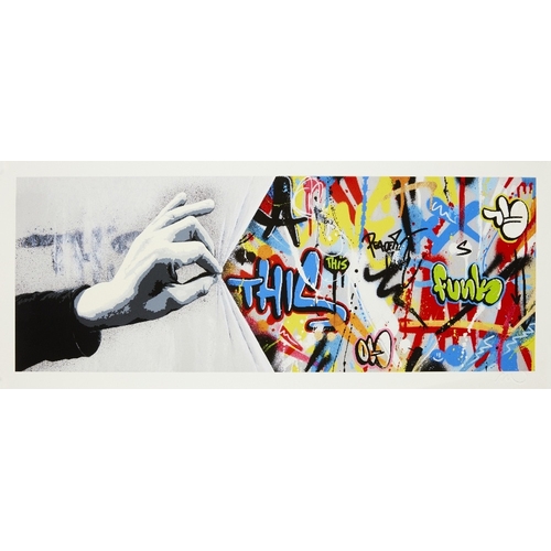 1296 - Martin Whatson,
Norwegian b.1984-

Sneak Peak, 2021;

giclée print in colours on wove,
with signatur... 